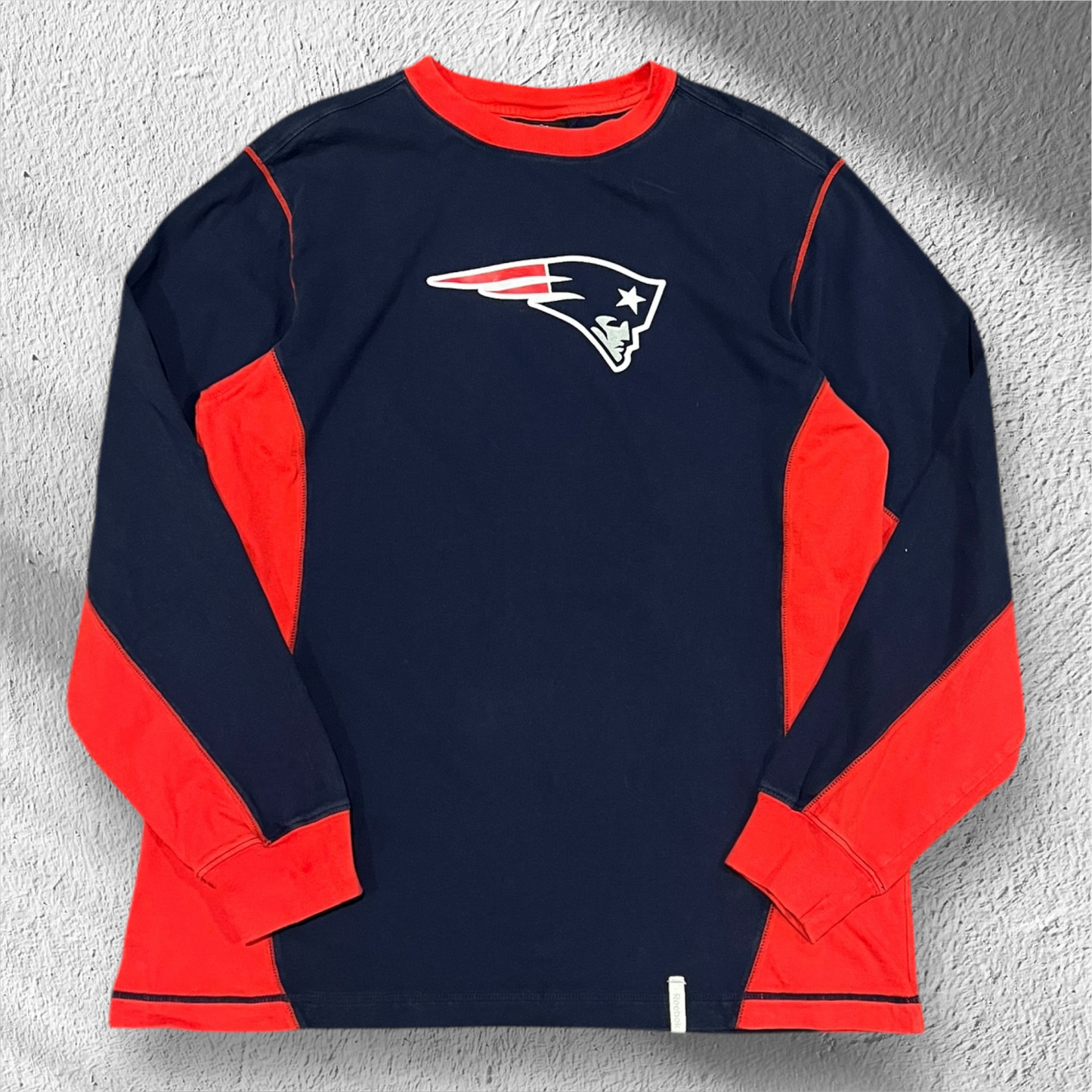 Vintage Y2K New England Patriots Long Sleeve Reebok Shirt – Size Medium