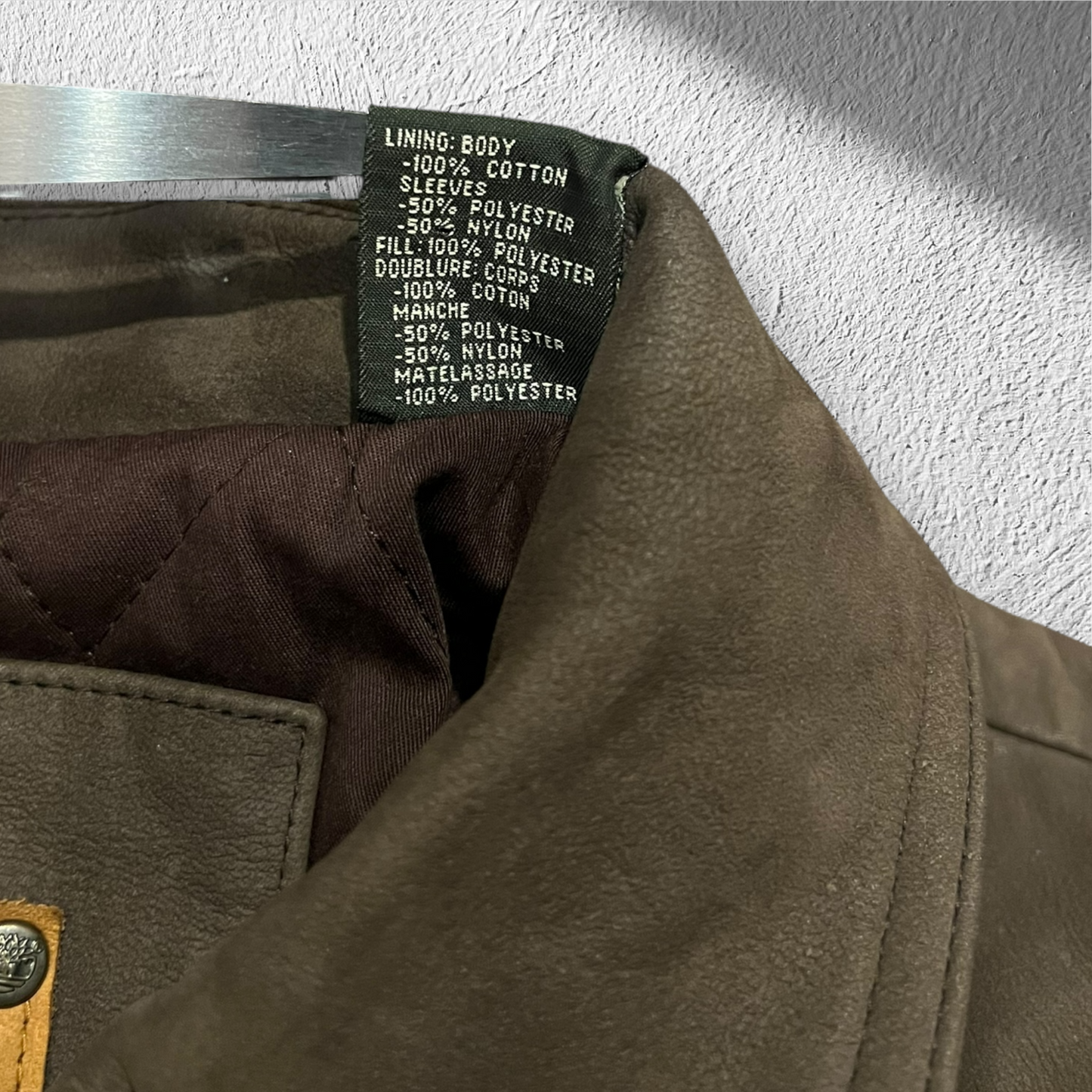 Vintage Timberland Genuine Cowhide Leather Jacket – XL