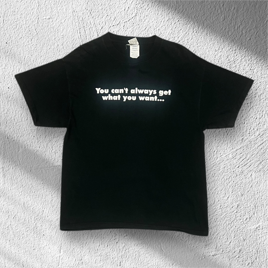 Vintage 2000s Joe’s Crab Shack Funny Graphic T-Shirt Size Large Black