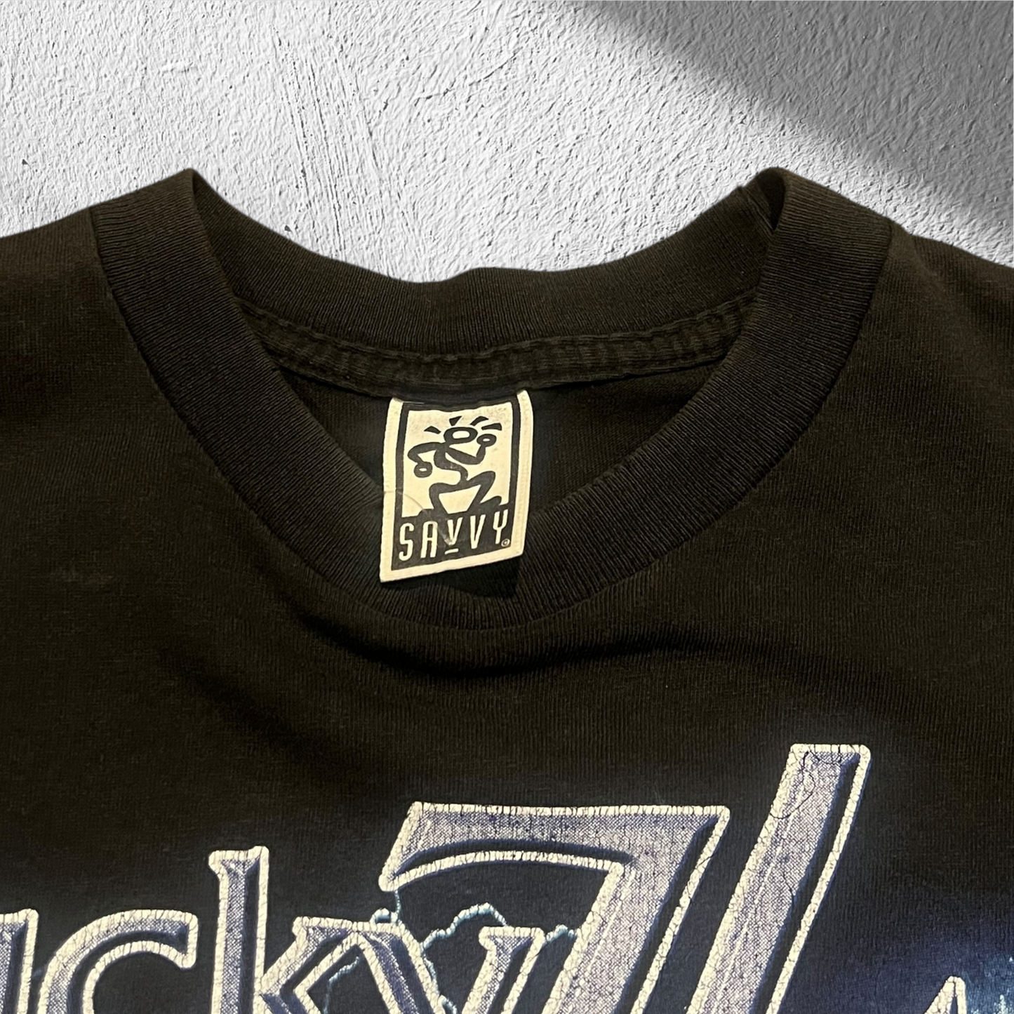 Vintage 2000 Lucky 7/11 Lightning Motorcycle Club Shirt Large