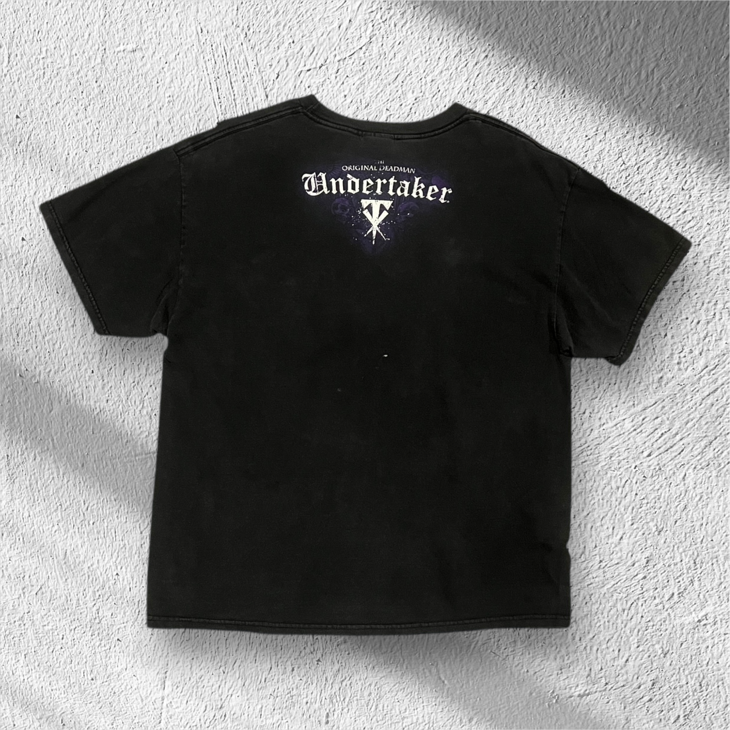 Vintage Y2K The Undertaker WWE Deadman Walking Shirt Large