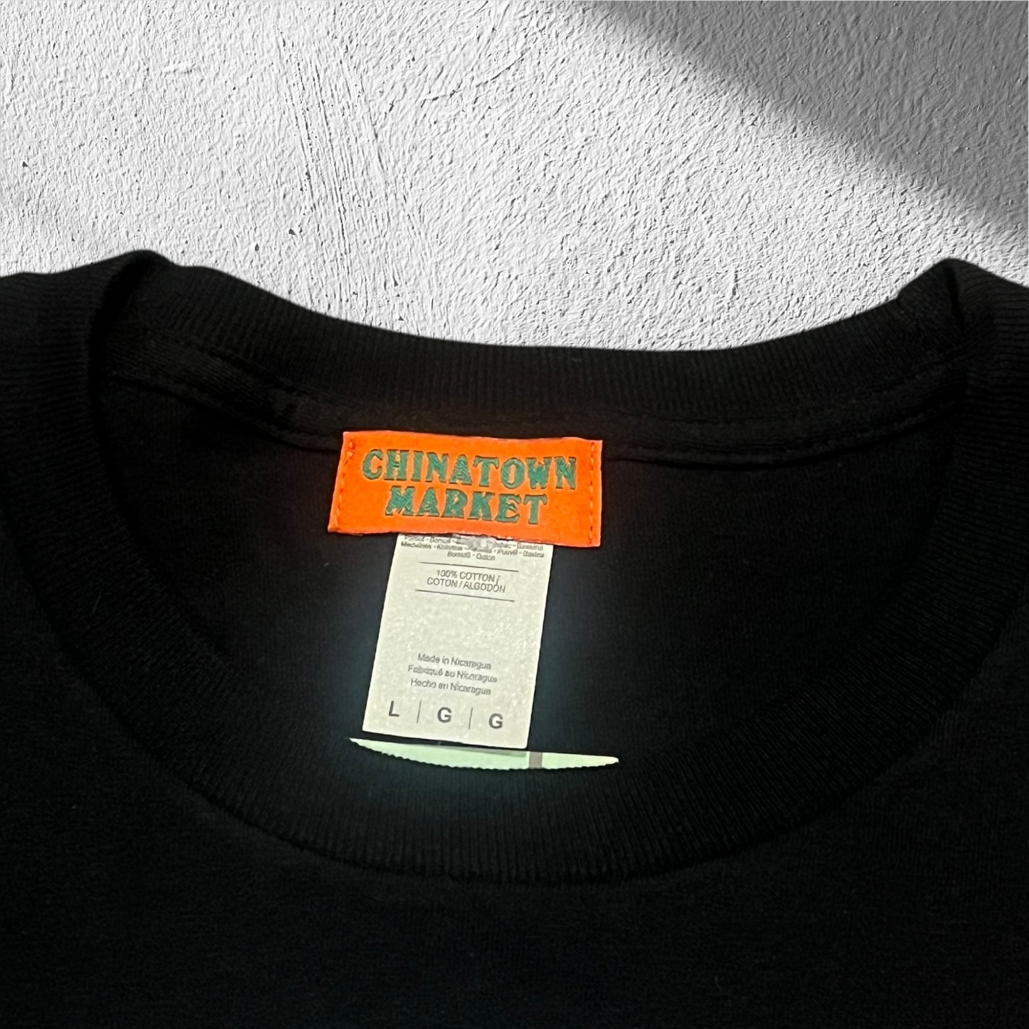 Chinatown Market Rhinestone Rose Arc Tee Large