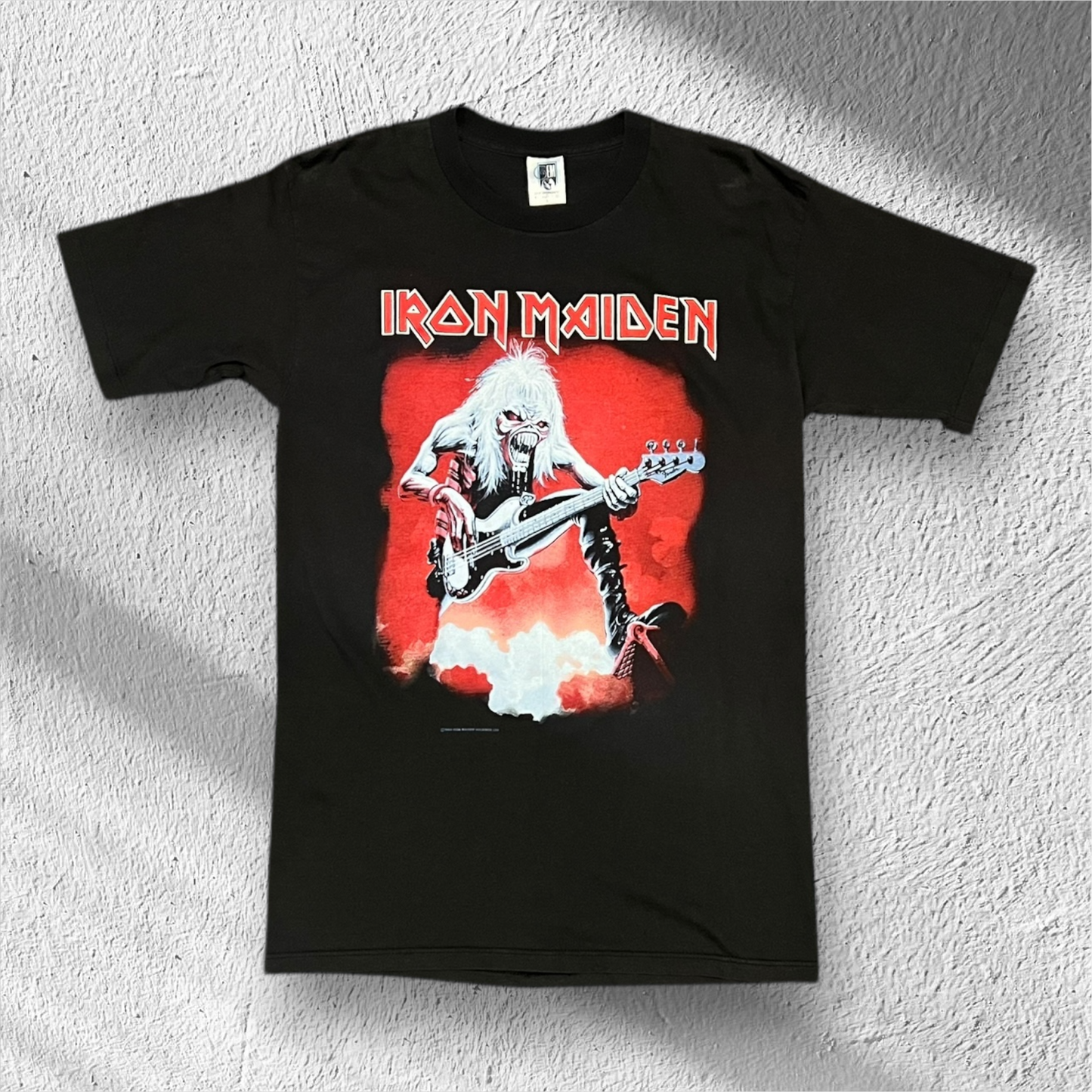 Vintage 90s Iron Maiden Real Live Tour T-Shirt – Large