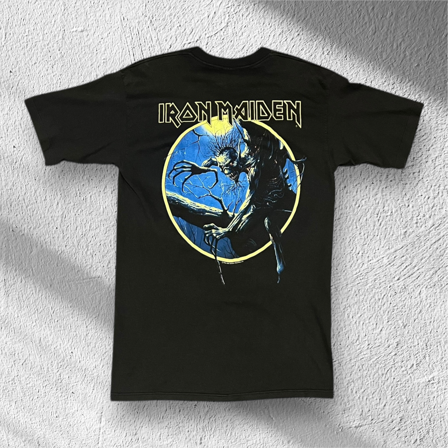 Vintage 90s Iron Maiden Real Live Tour T-Shirt – Large