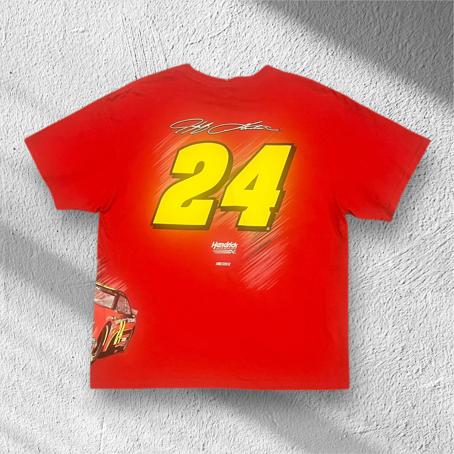 NASCAR Jeff Gordon #24 AARP Drive to End Hunger T-Shirt Large