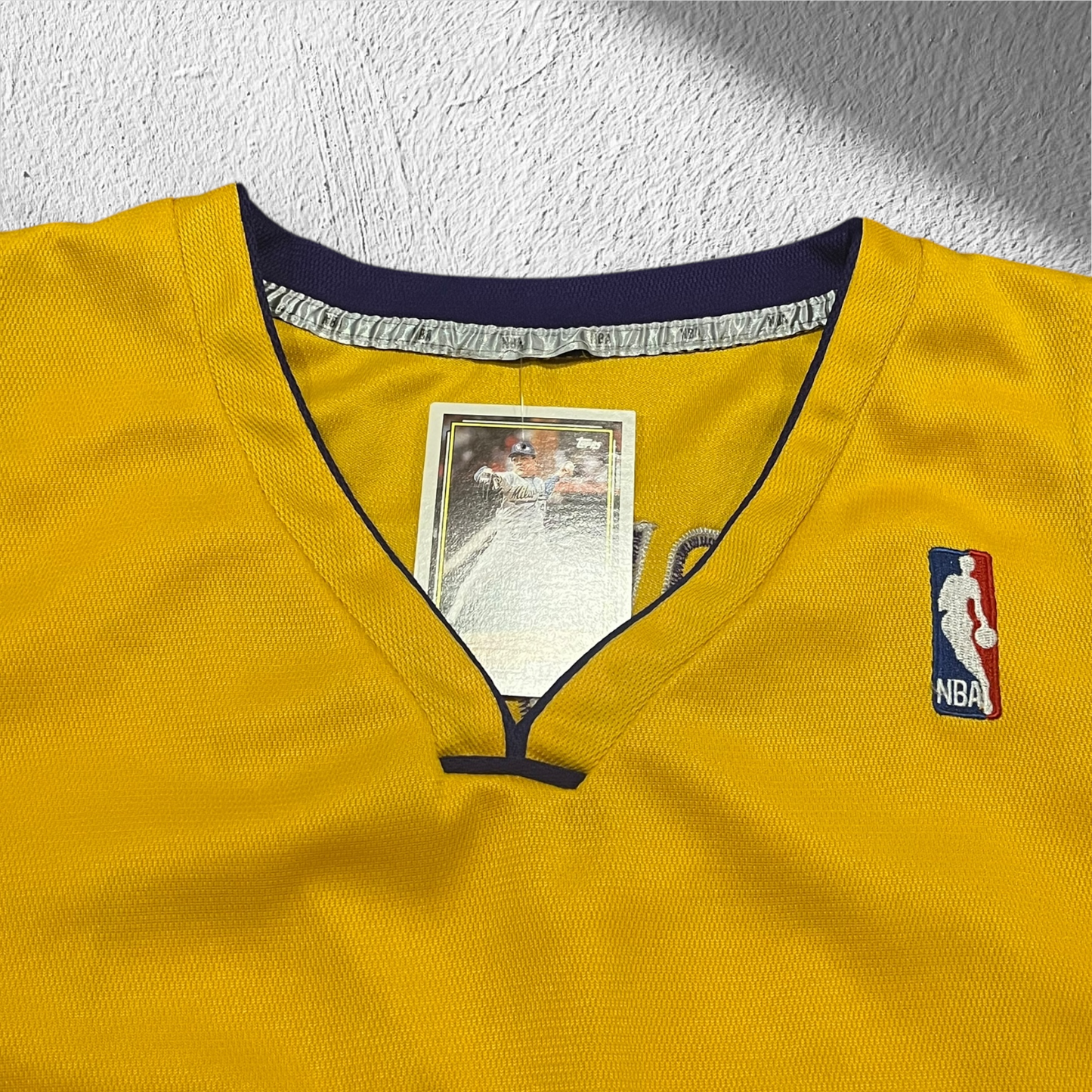 Kobe Bryant #24 Los Angeles Lakers Yellow Adidas Jersey – Size 52 (XL)