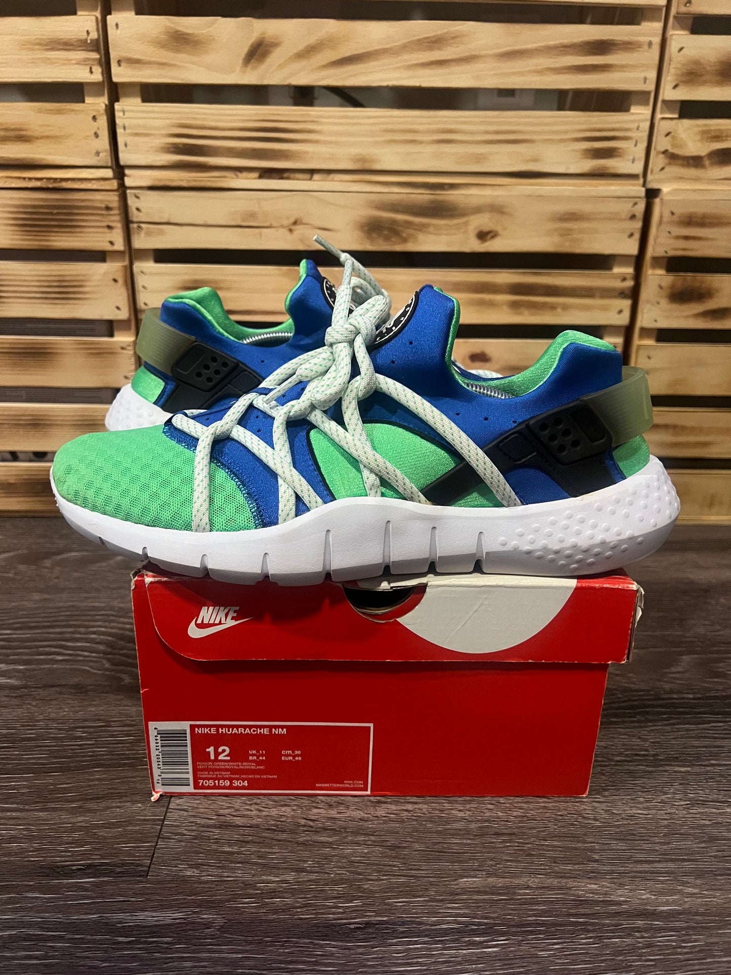 Nike Air Huarache NM Scream Green Size 12