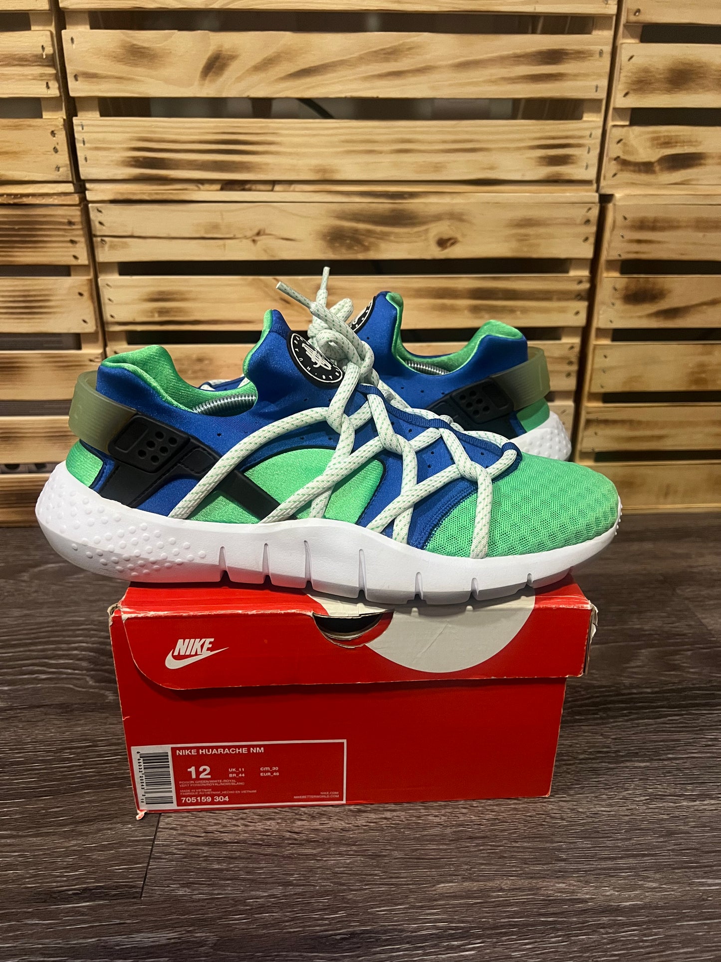 Nike Air Huarache NM Scream Green Size 12