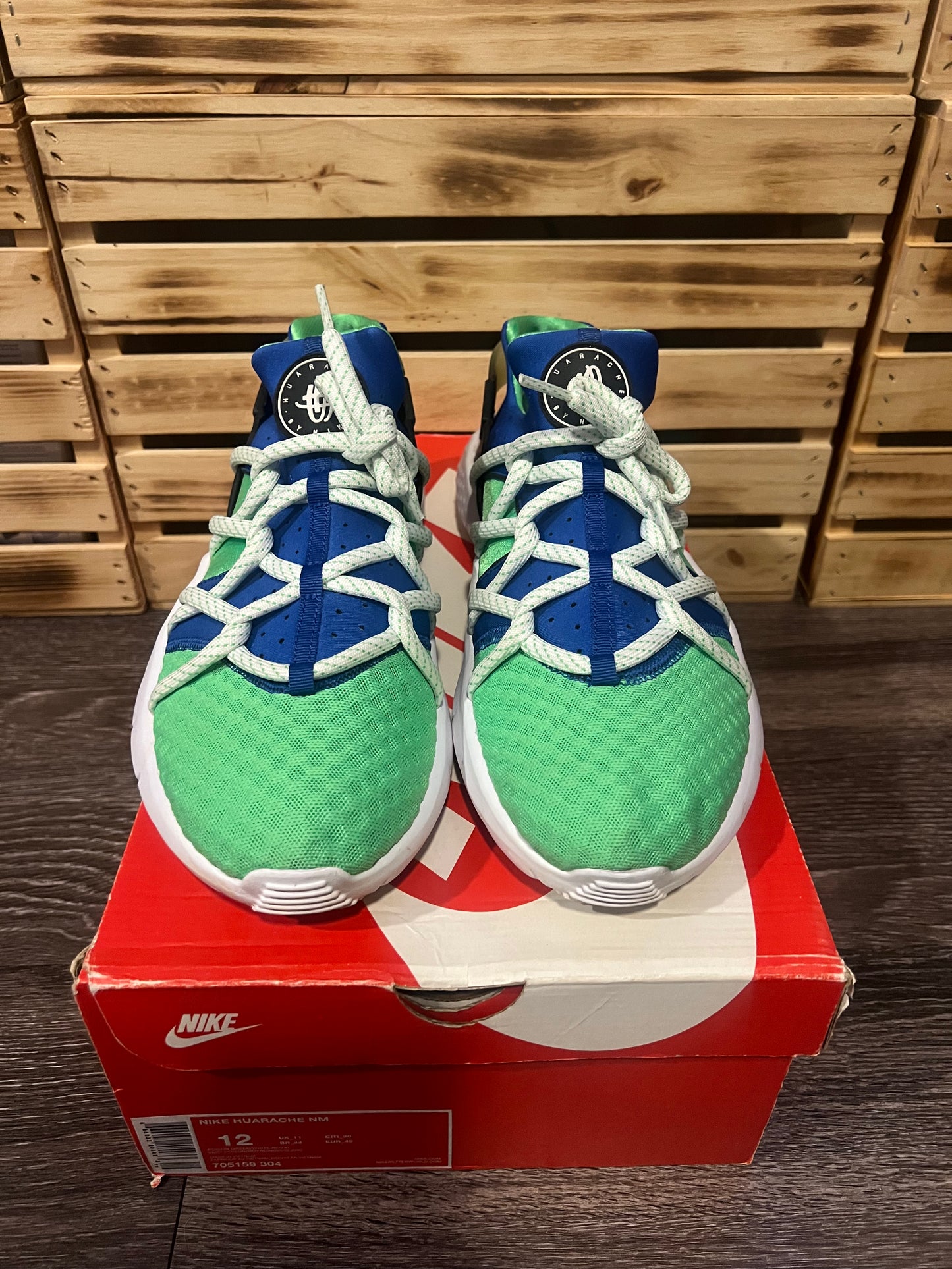 Nike Air Huarache NM Scream Green Size 12