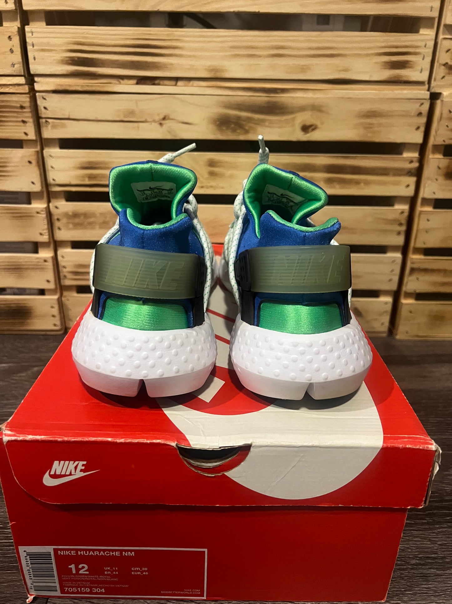 Nike Air Huarache NM Scream Green Size 12