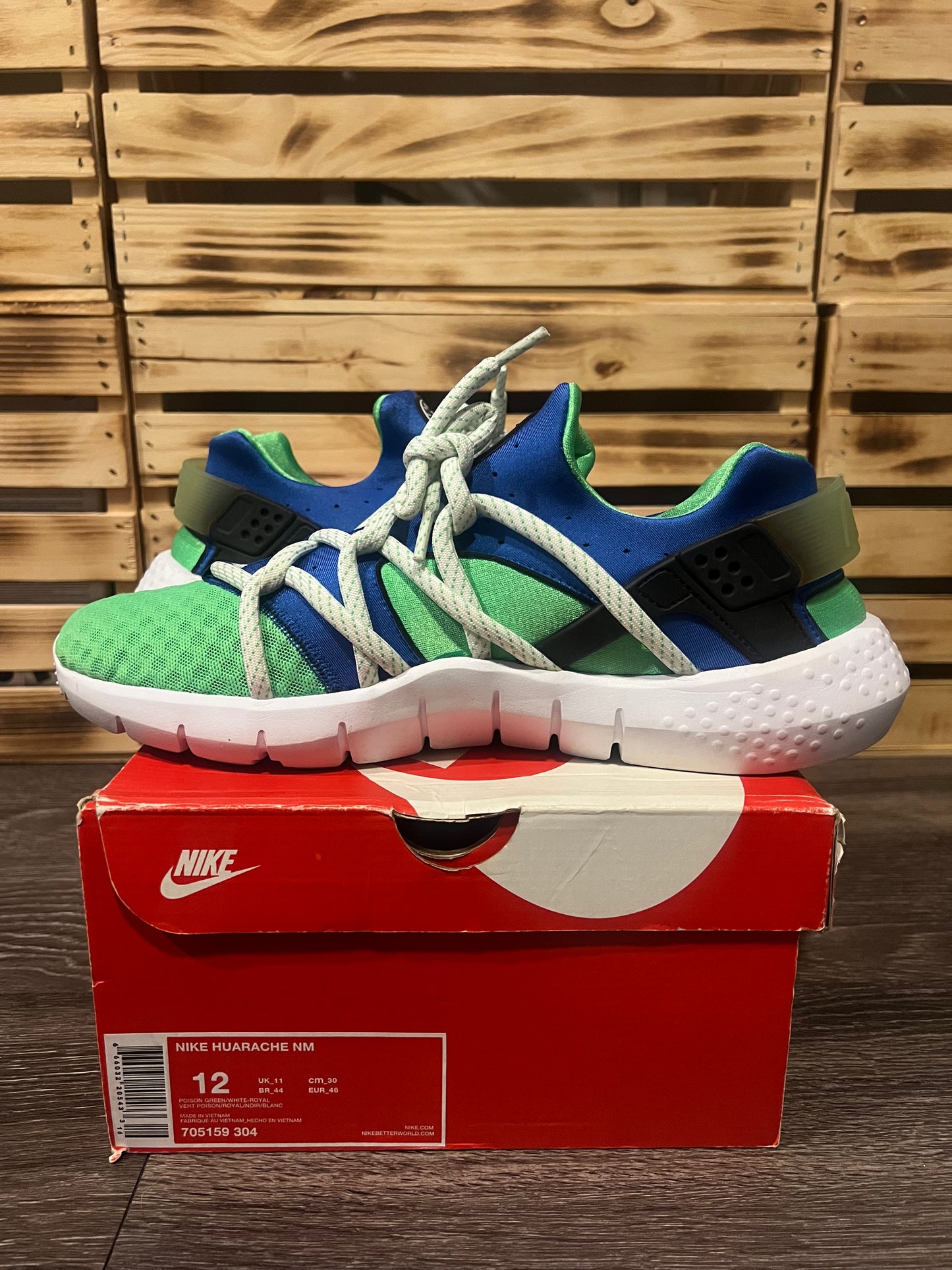 Nike Air Huarache NM Scream Green Size 12