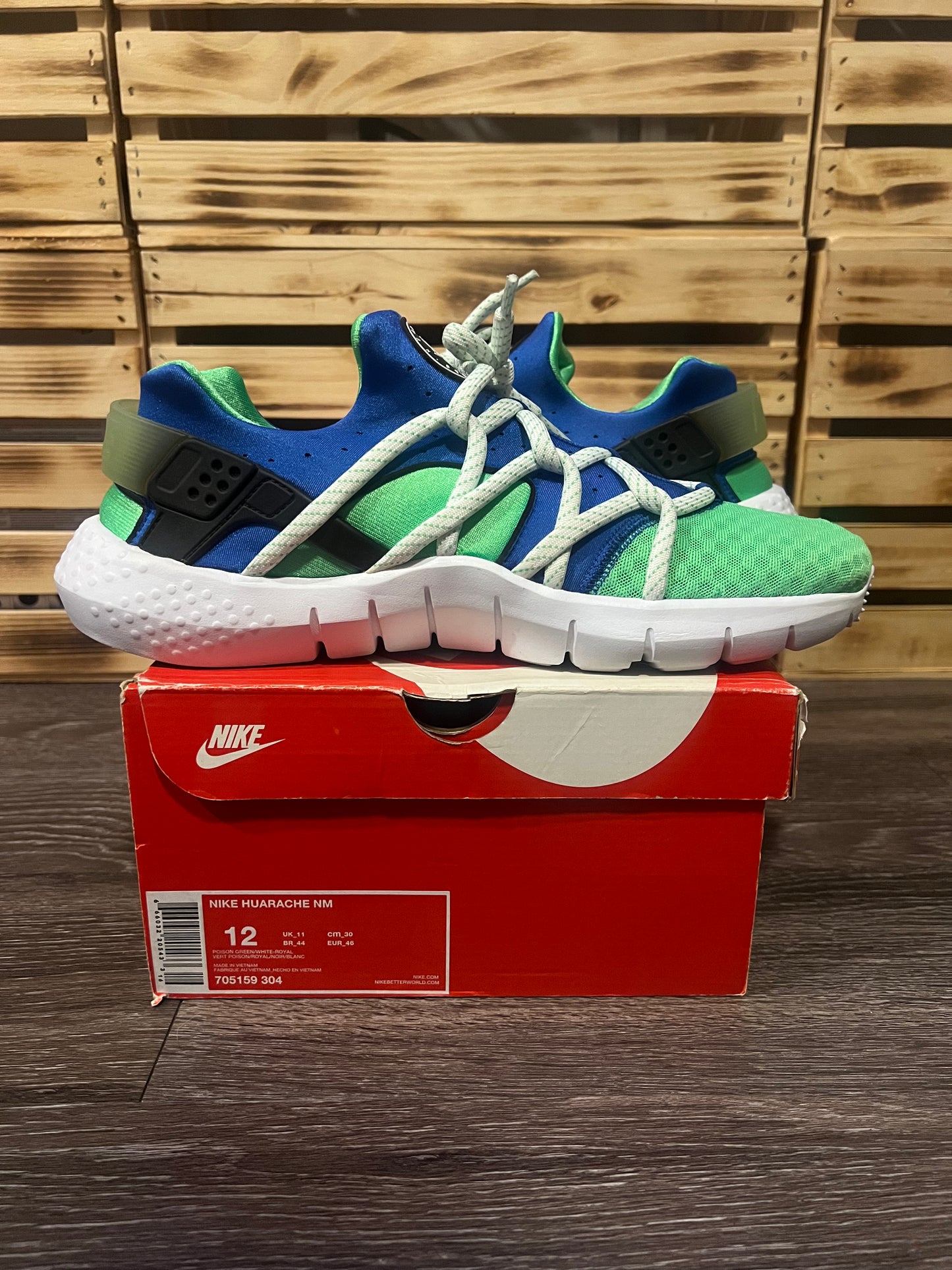 Nike Air Huarache NM Scream Green Size 12