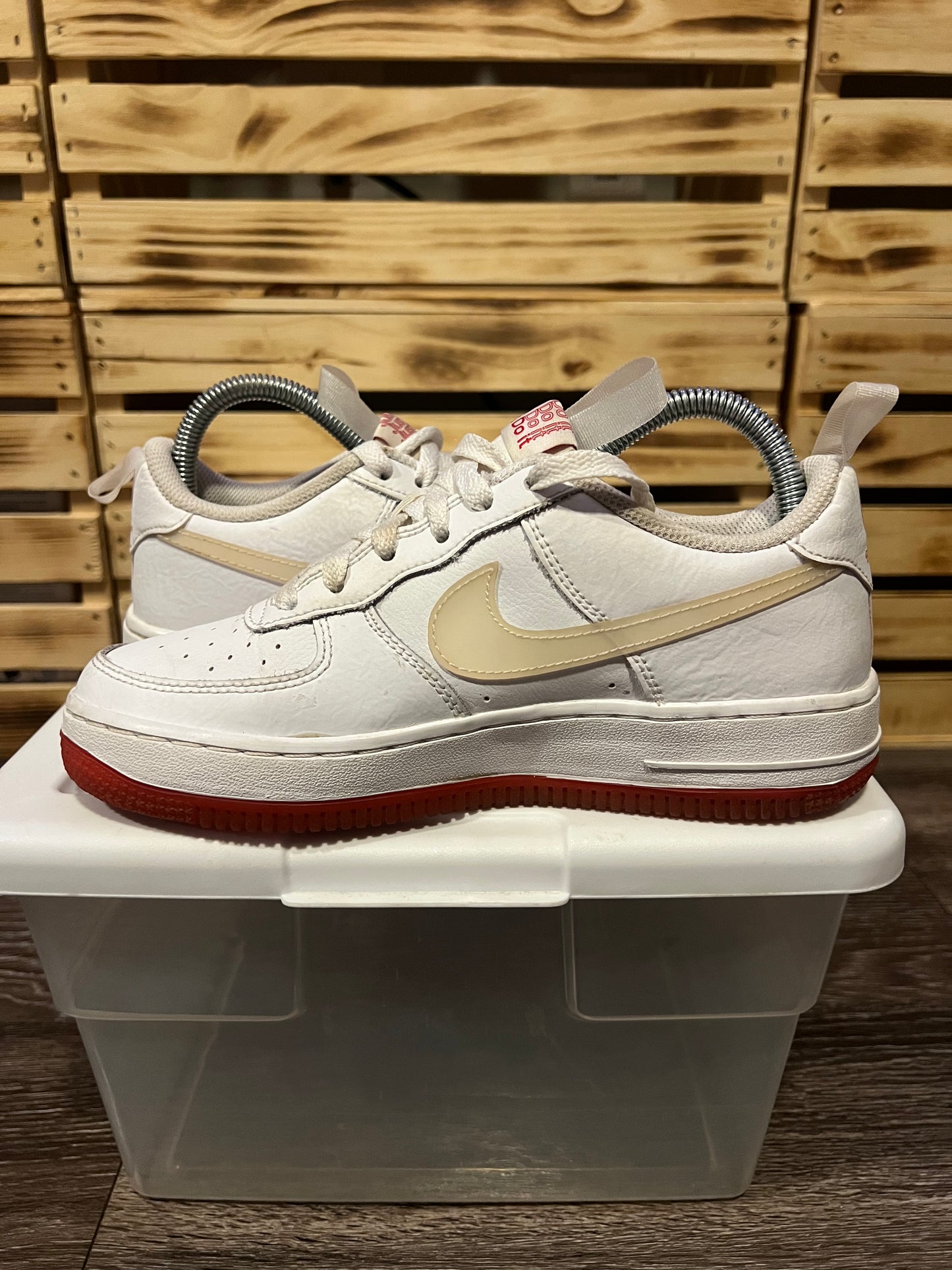 Nike Air Force 1 Low Bodega Plastic Bag, Size 4.5Y (Women's 6)