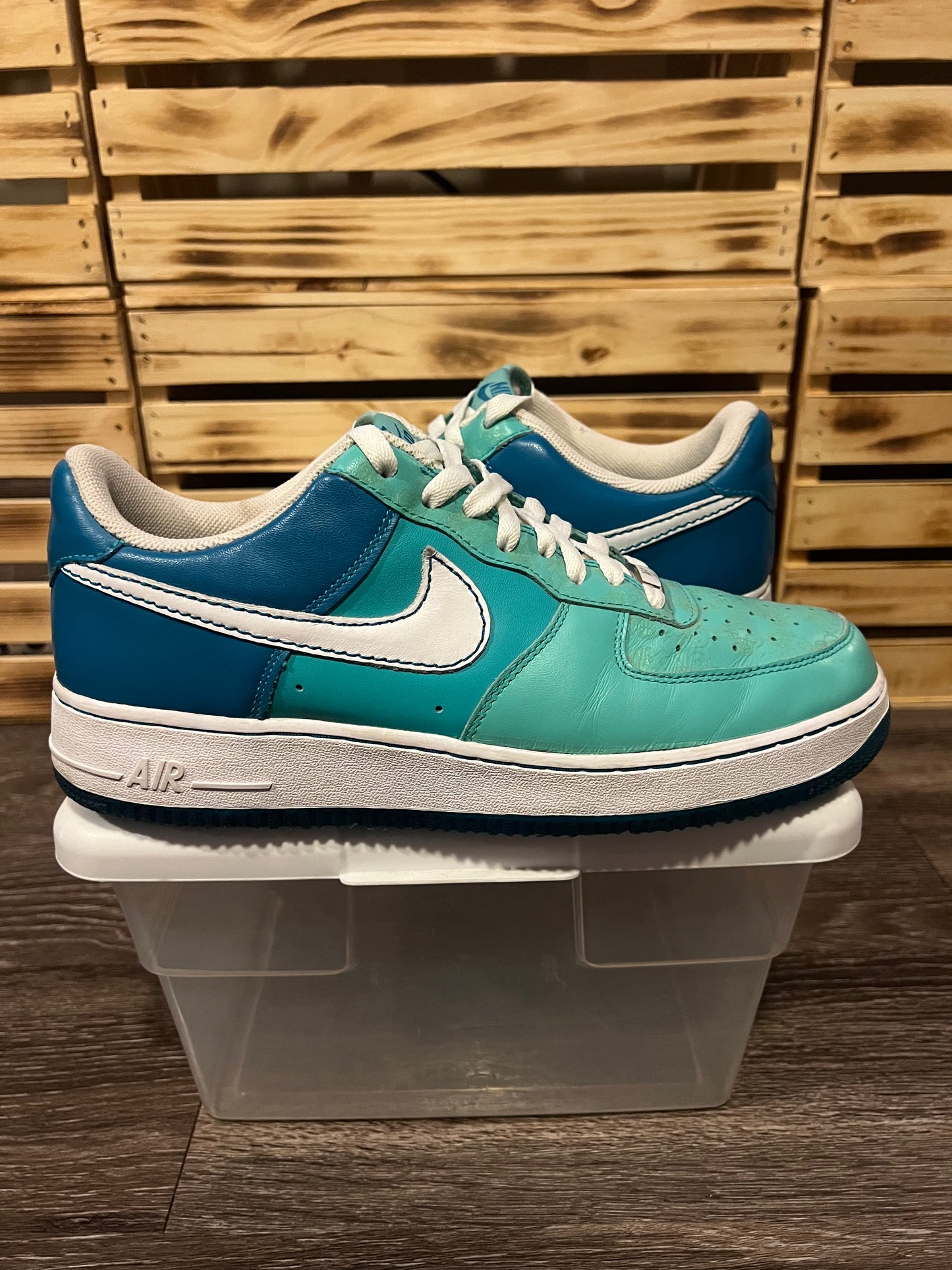 Vintage 2006 Nike Air Force One Low Cloverdale Park Mens 10.5 / Womens 12