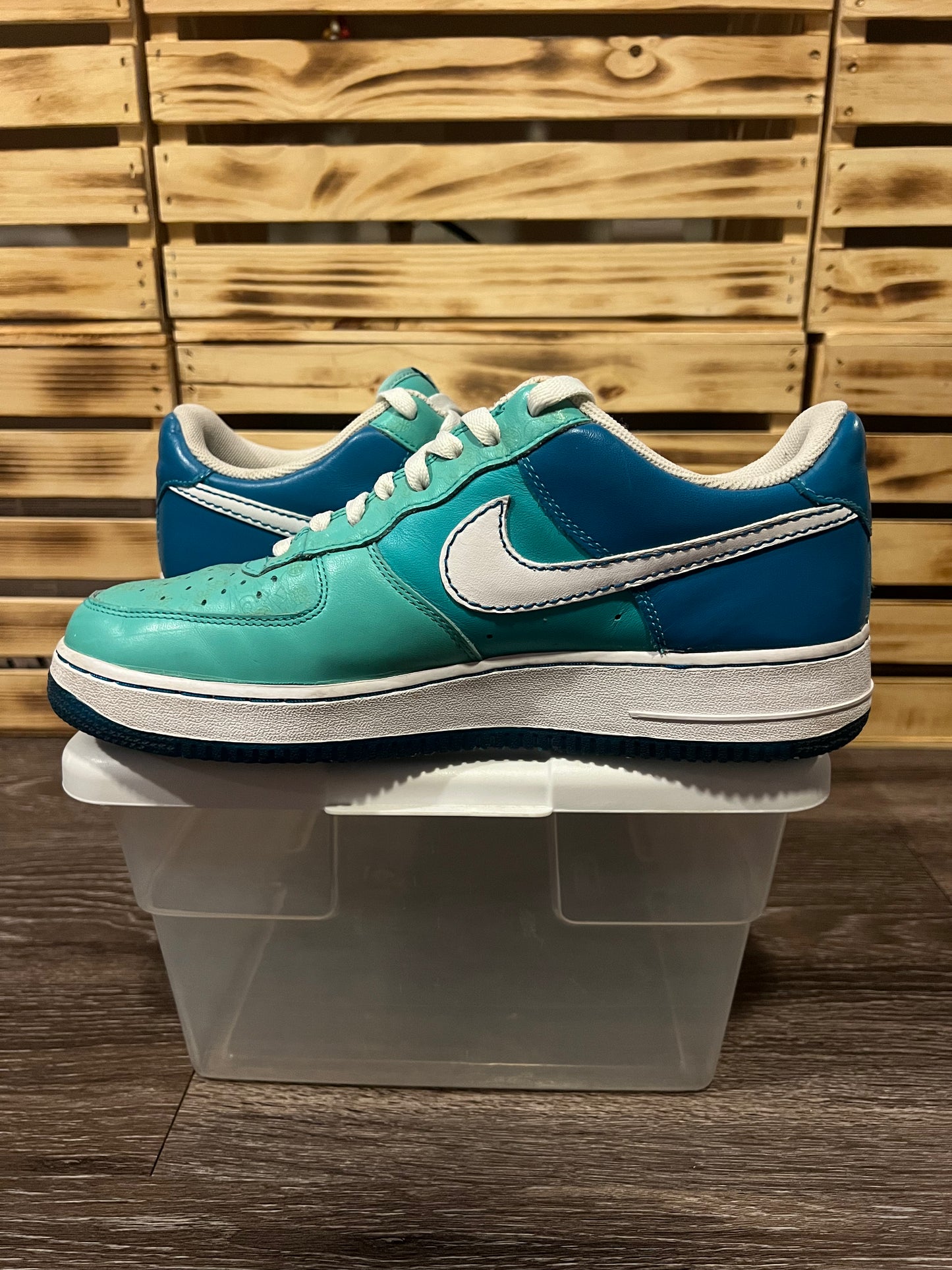 Vintage 2006 Nike Air Force One Low Cloverdale Park Mens 10.5 / Womens 12