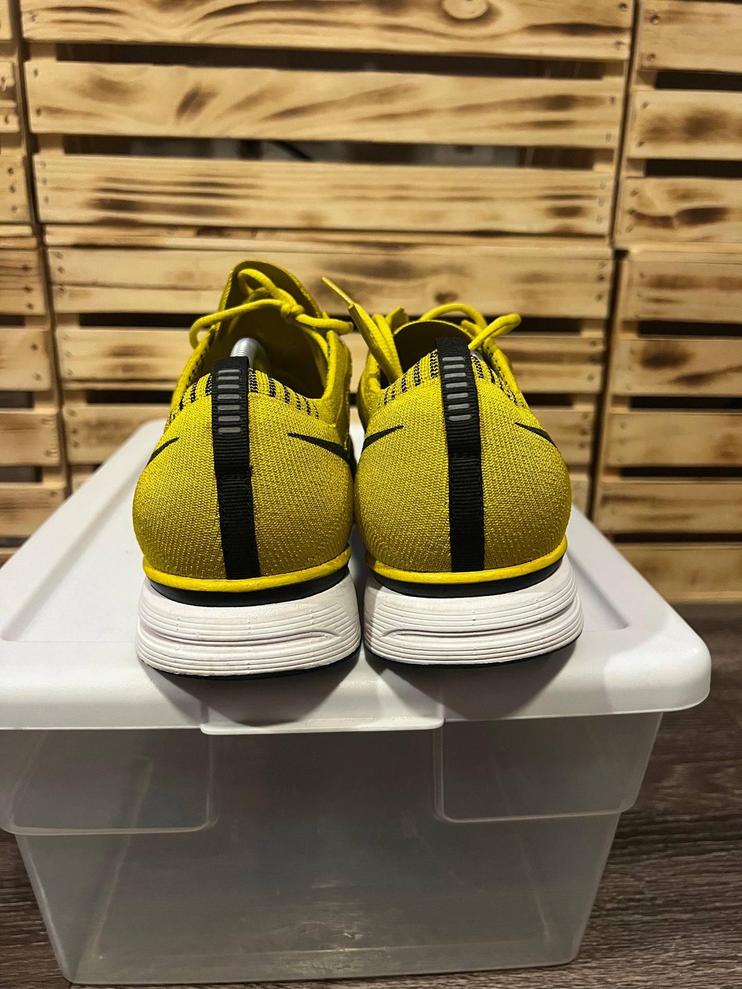 Nike Air Flyknit Trainer Citron / Size 11