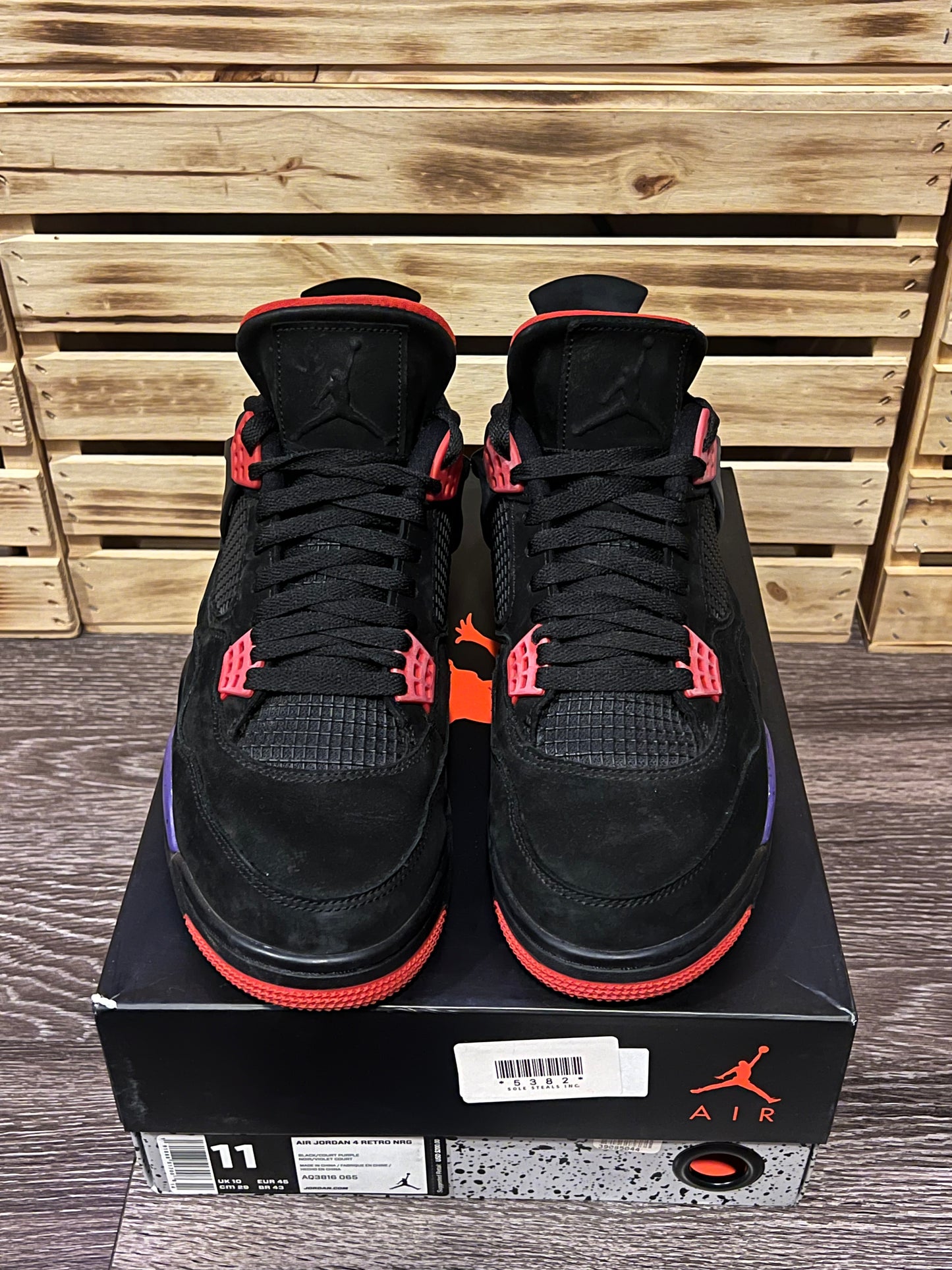 Air Jordan 4 Retro NRG Raptors — Size 11